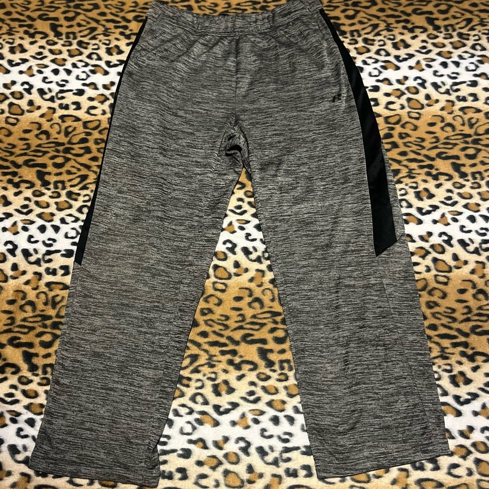 Russell Athletic Kids Charcoal and Black Joggers